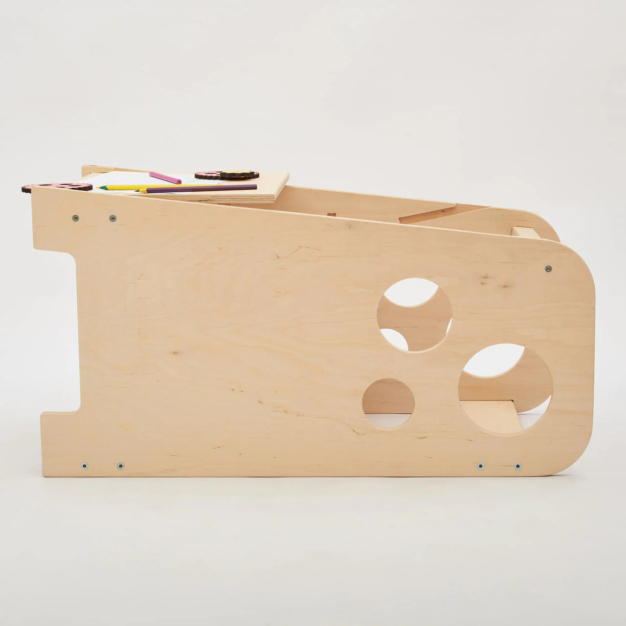 BusyKids - Tour Ajustable d'Apprentissage 3-en-1 - Bois Brut (non verni) - 18 à 24 mois BusyKids BusyKids - Tour Ajustable d'Apprentissage 3-en-1 - Bois Brut (non verni) - 18 à 24 mois myplayground