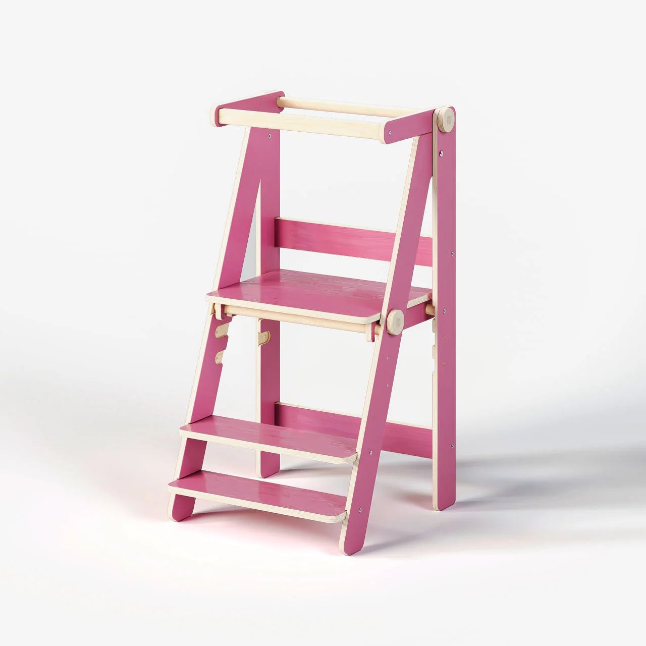 BusyKids - Tour d'Apprentissage Pliable - Bois Brut (non verni) - 18 à 24 mois BusyKids BusyKids - Tour d'Apprentissage Pliable - Bois Brut (non verni) - 18 à 24 mois myplayground