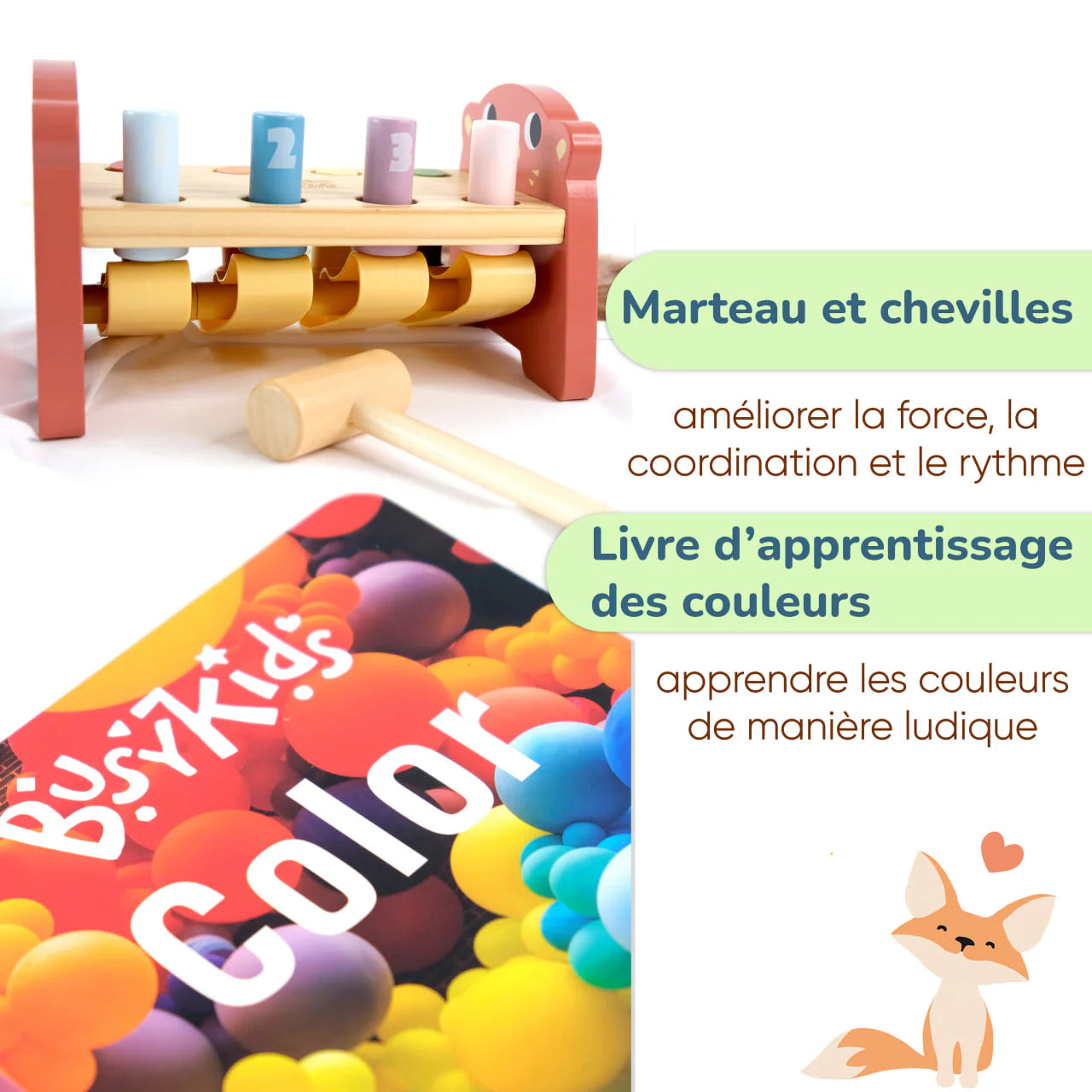 BusyKids - Coffret de Jeu Montessori pour les enfants - 12 à 18 mois BusyKids BusyKids - Coffret de Jeu Montessori pour les enfants - 12 à 18 mois myplayground