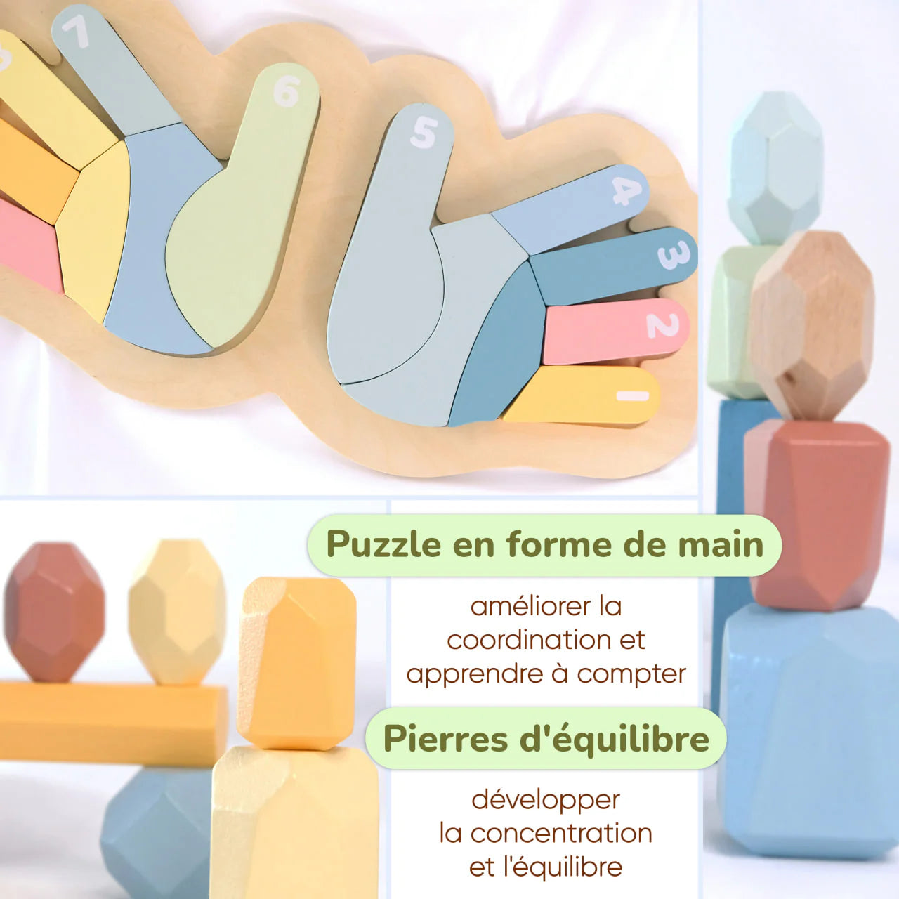 BusyKids - Coffret de Jeu Montessori pour les enfants - 36 mois et + BusyKids myplayground