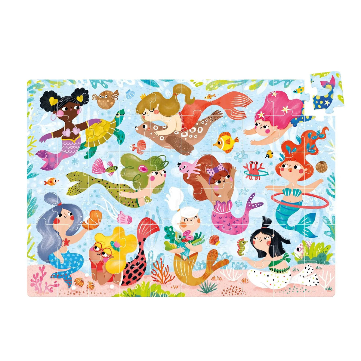 Puzzle Géant Magique Sirènes - Banana Panda by Banana Panda
