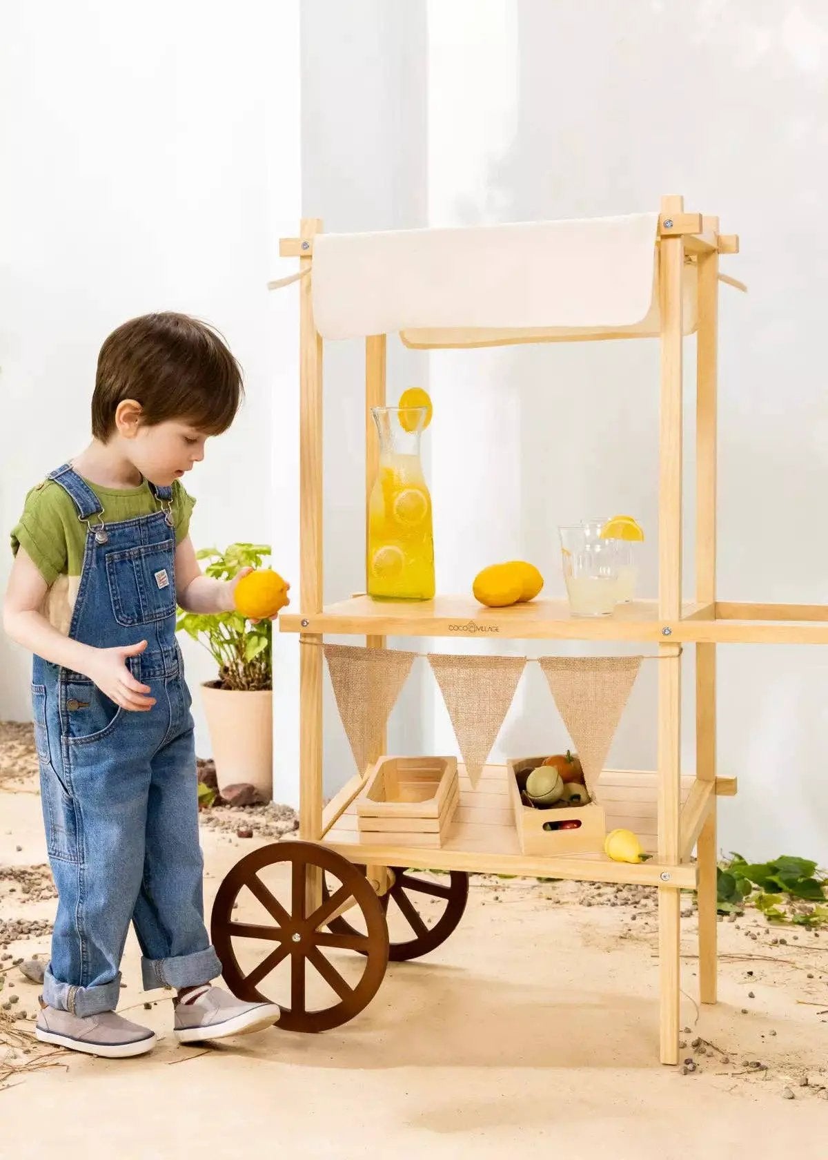 Mini stand de jeux en bois - Coco Village by Coco Village
