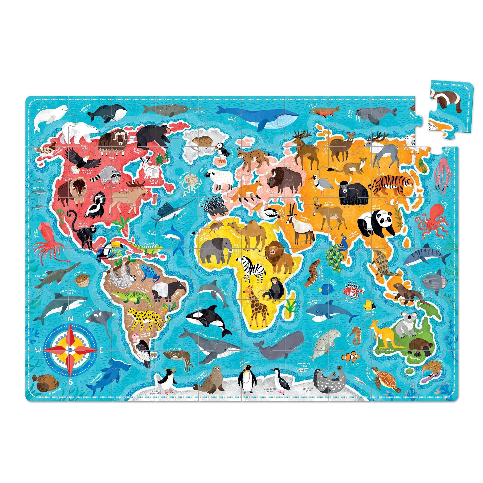 Puzzlove Puzzles Animaux du Monde - Banana Panda - myplayground