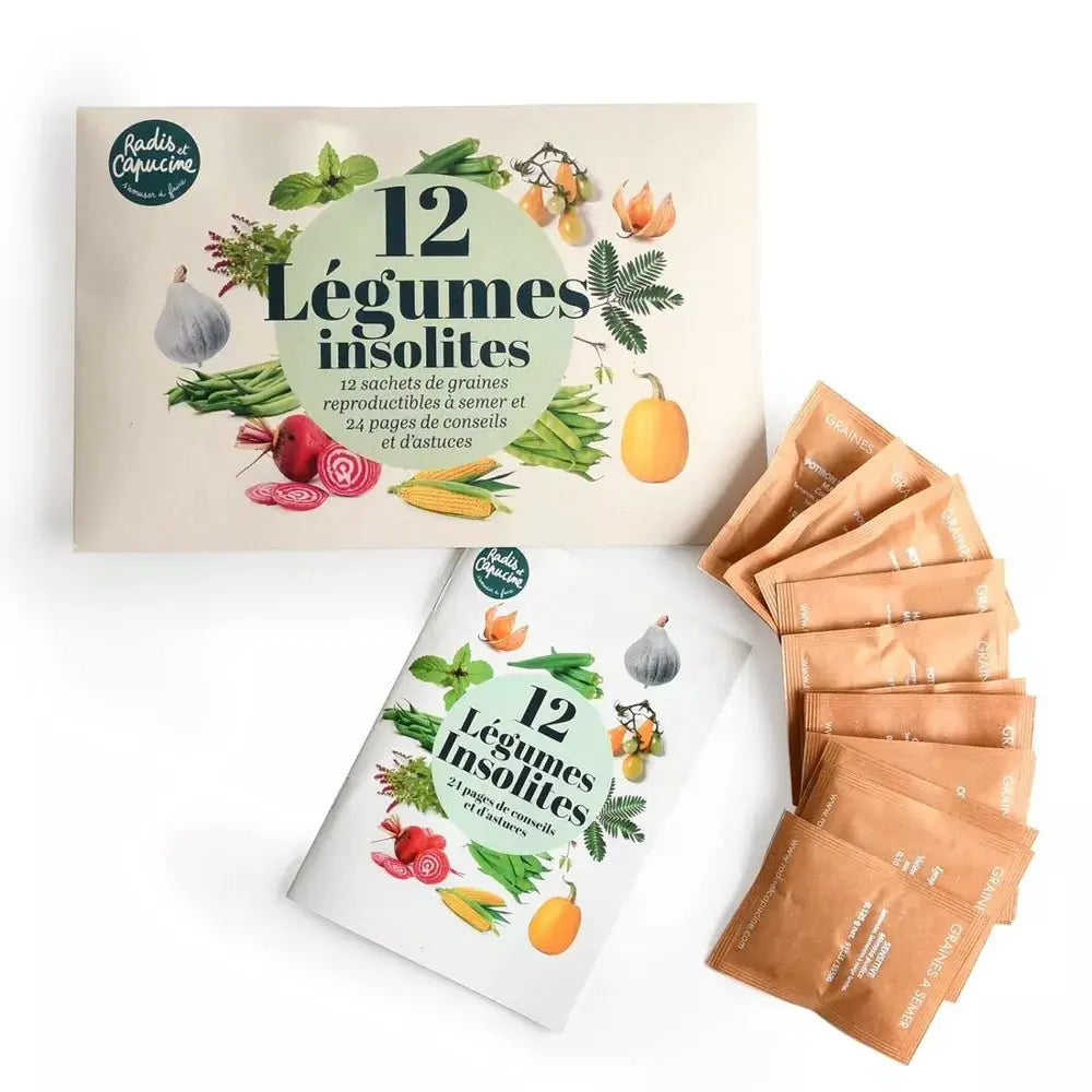 Enveloppe de 12 sachets - Légumes insolites by Radis Et Capucine