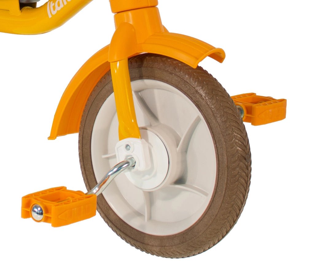 Tricycle Super Touring Italtrike Pour Enfants 2 À 5 Ans Robuste Évolutif Orange Coloré by Italtrike