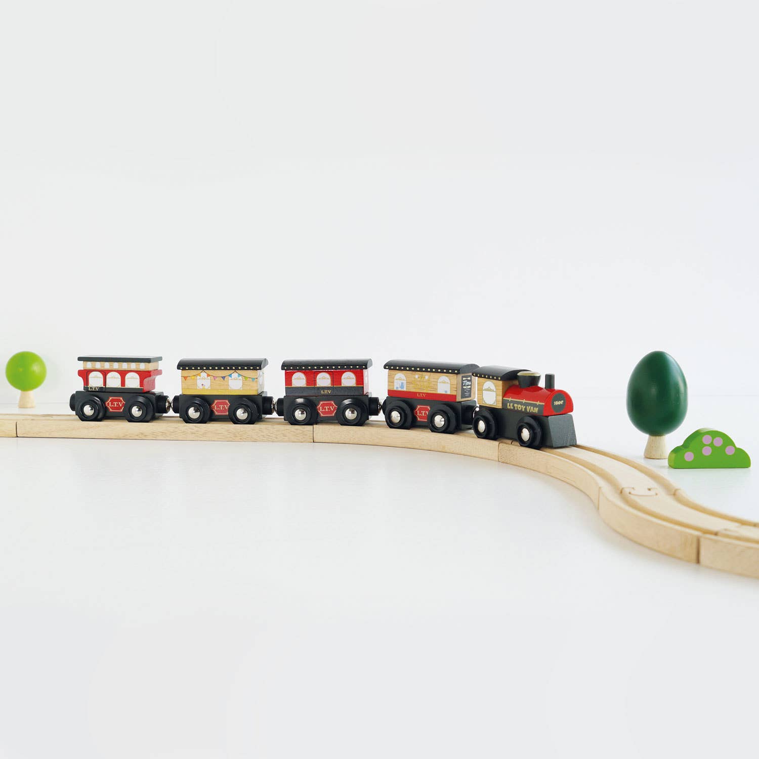 Train Royal Express - Rouge - Jeu éducatif enfant ( 3 ans et + ) - myplayground