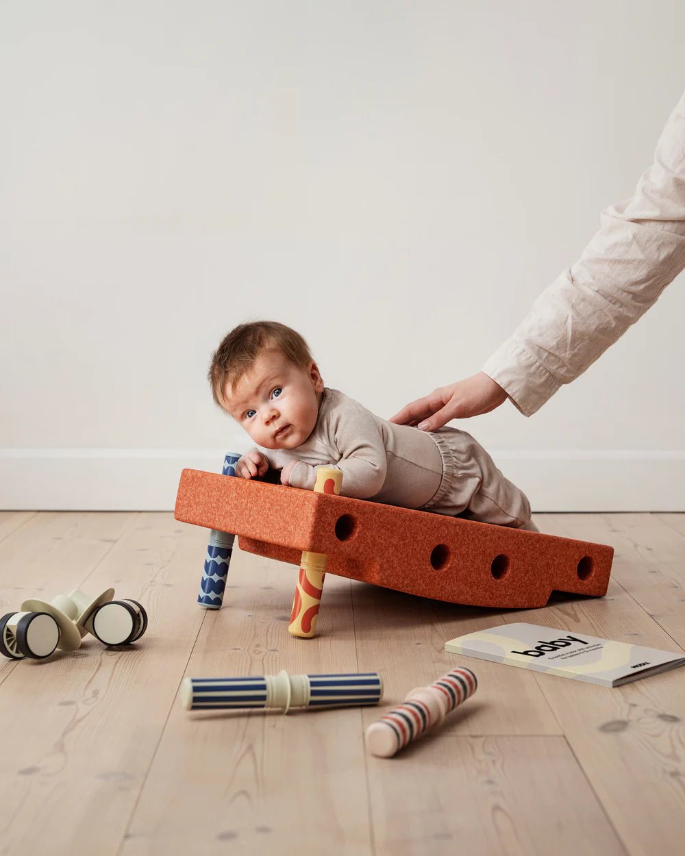 Ensemble d'activités pour bébé - Burnt Orange - Modu by Modu