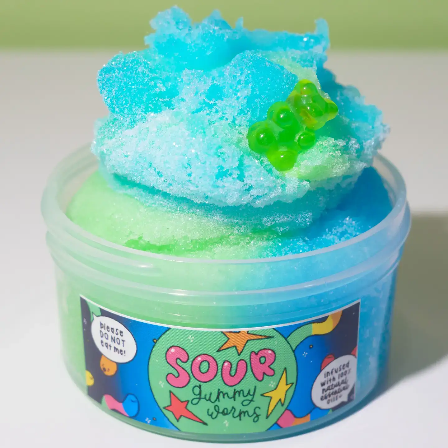 Jouet de Slime en Forme de Vers Gélifiés Aigres - Sonria Slime LLC by Sonria Slime LLC