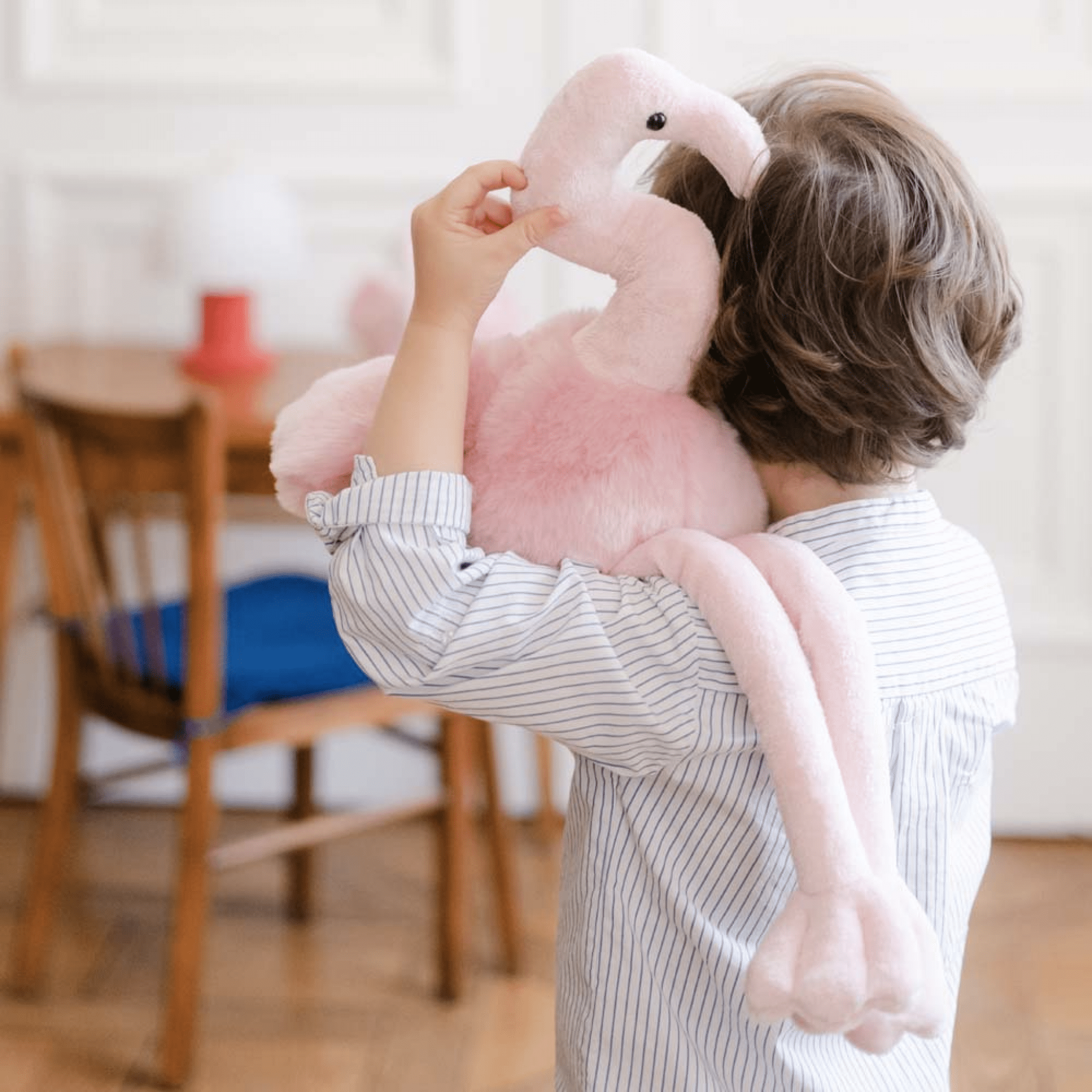 Ma peluche Flamant Rose Suzie - La Pelucherie - myplayground