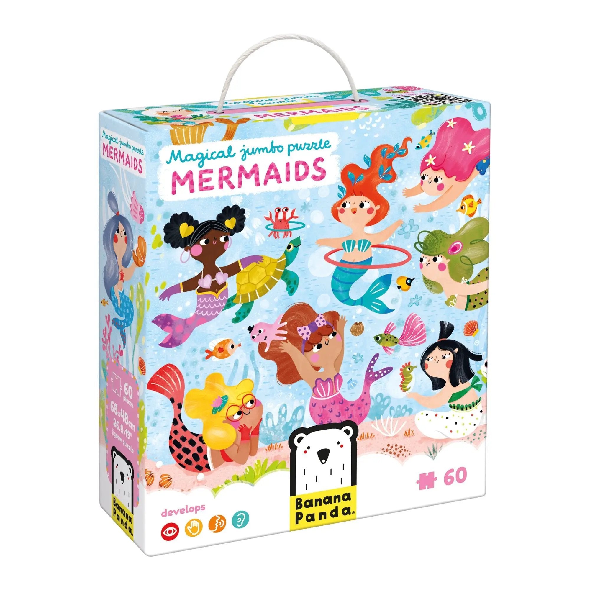 Puzzle Géant Magique Sirènes - Banana Panda by Banana Panda