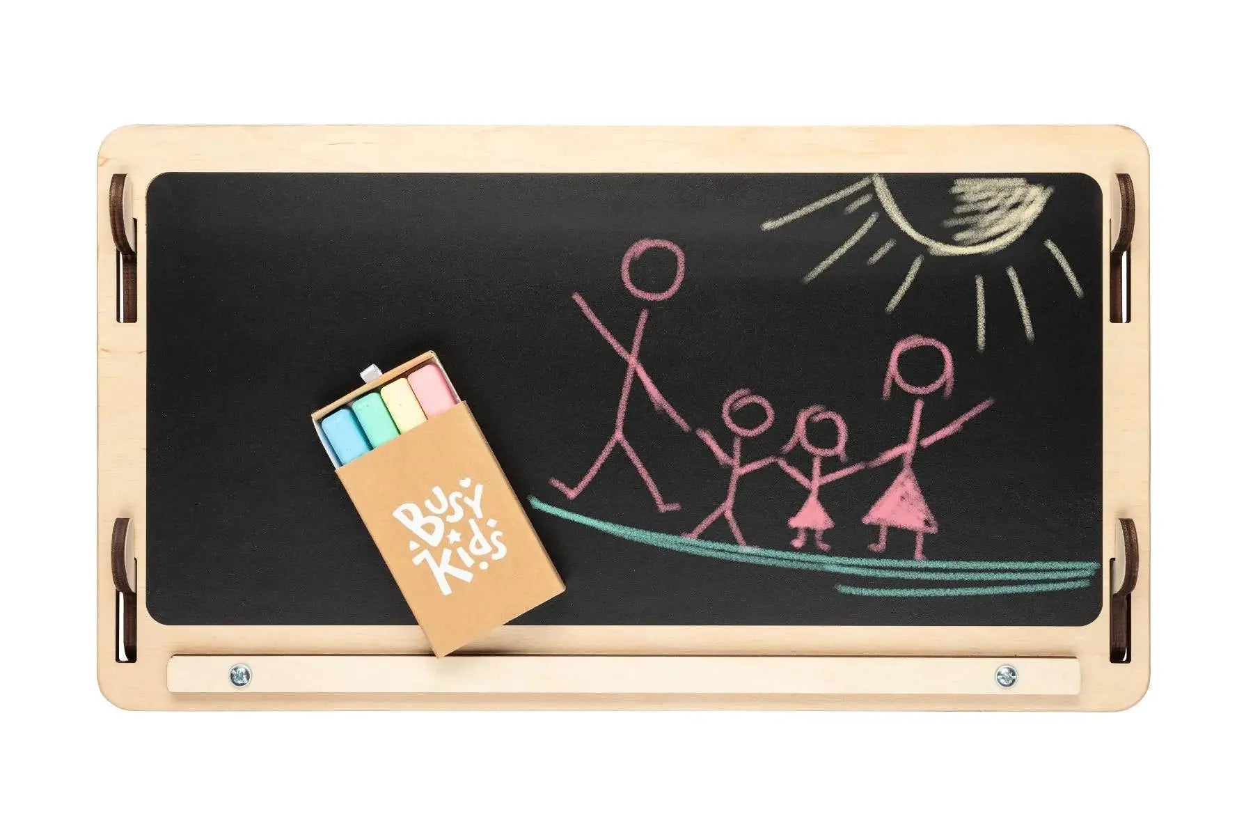 Maisonnette Éducative - Bois Natura, 12 à 18 mois - BusyKids by BusyKids