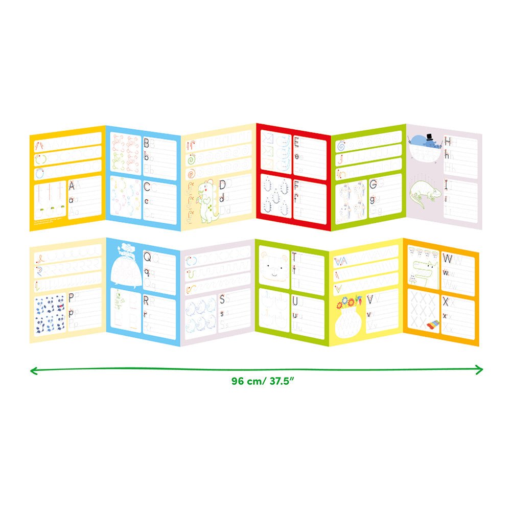 Livres de Coloriage Looong Prêts à Écrire - Lettres - Banana Panda - myplayground