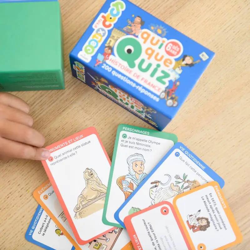 QUIZZ HISTOIRE DE FRANCE (6+) by Selection Livres jeunesse poppik