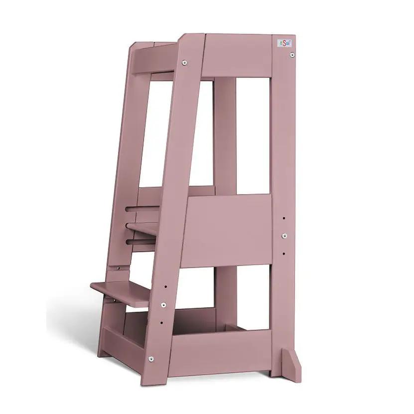 tiSsi® learning tower FELIX beech ORIENTAL ROSE by tiSsi ® Familie beginnt mit uns™