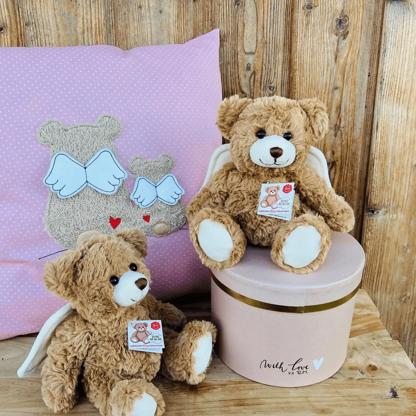Ange gardien en peluche 20 cm - peluche - peluche - Teddy Hermann by Teddy Hermann