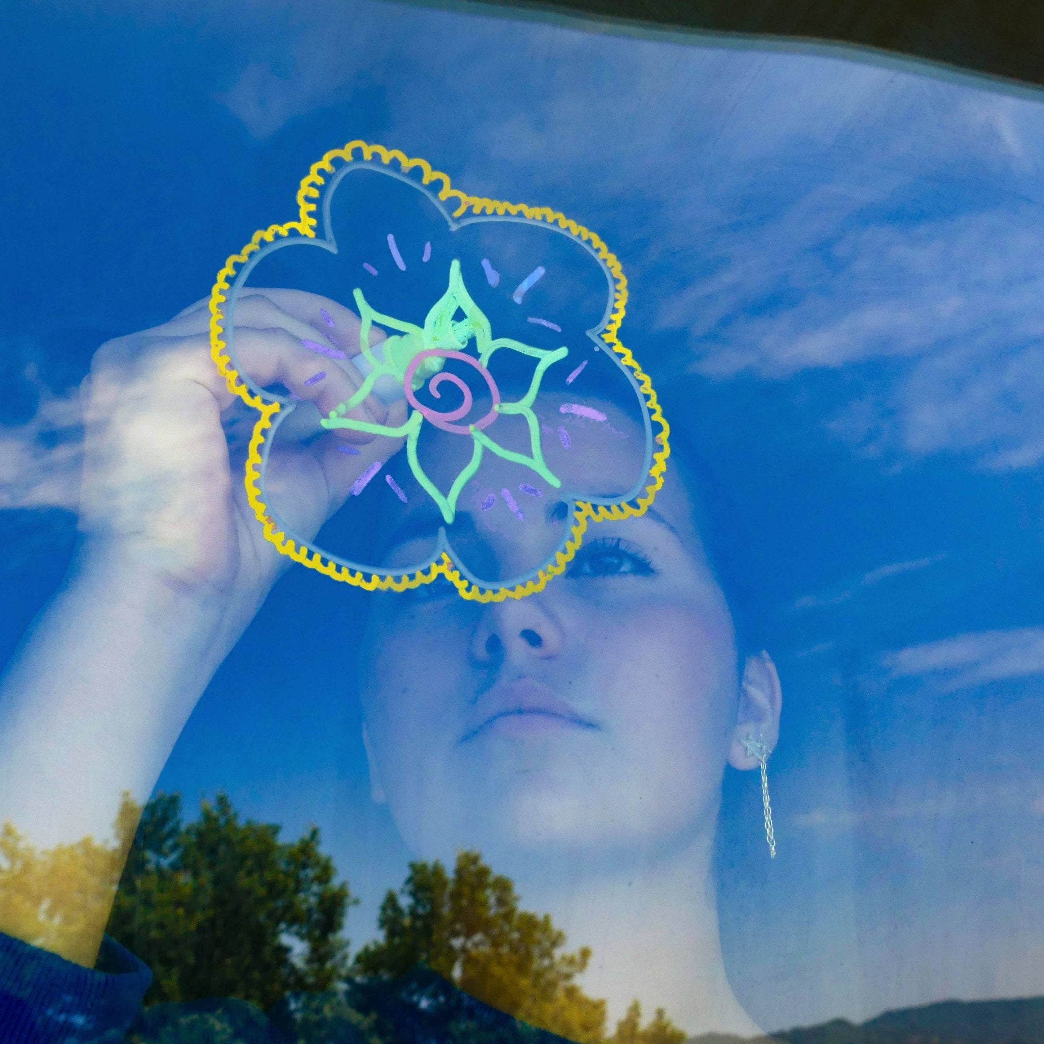 BOITE 6 FEUTRES EFFAÇABLES DECO VITRES - MIROIR - myplayground