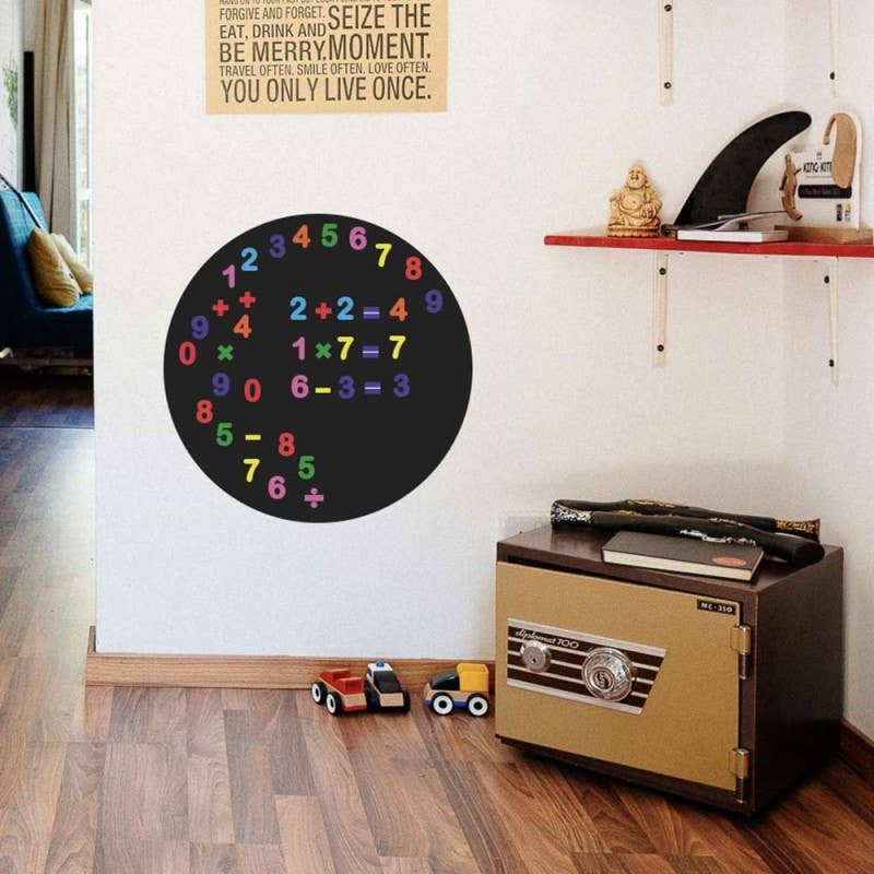 Chiffres magnétiques multicolores - lot de 100 magnets - myplayground