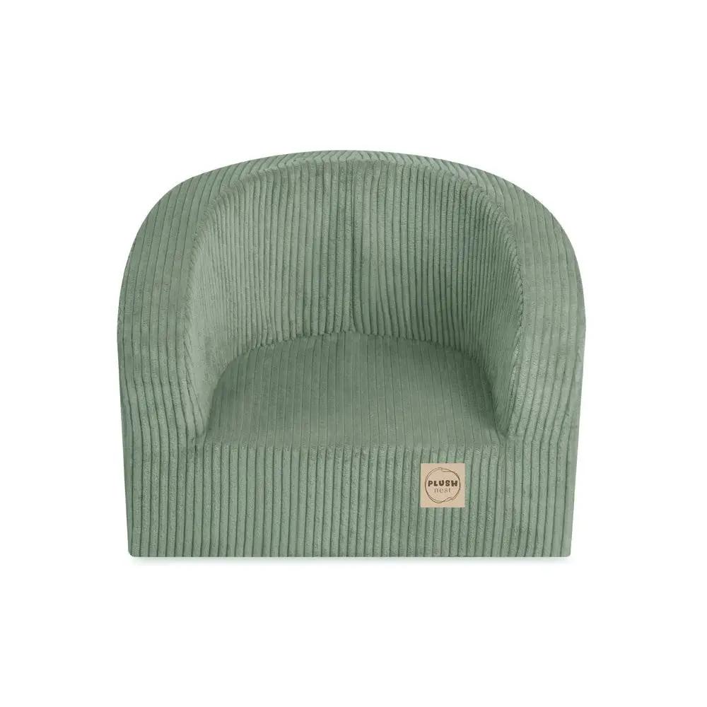 Siège - velours côtelé vert premium - Plush Nest - Misioo by Misioo