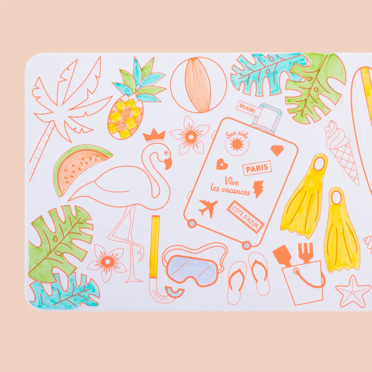 FLORIDA-Mini Playmat by SuperPetit
