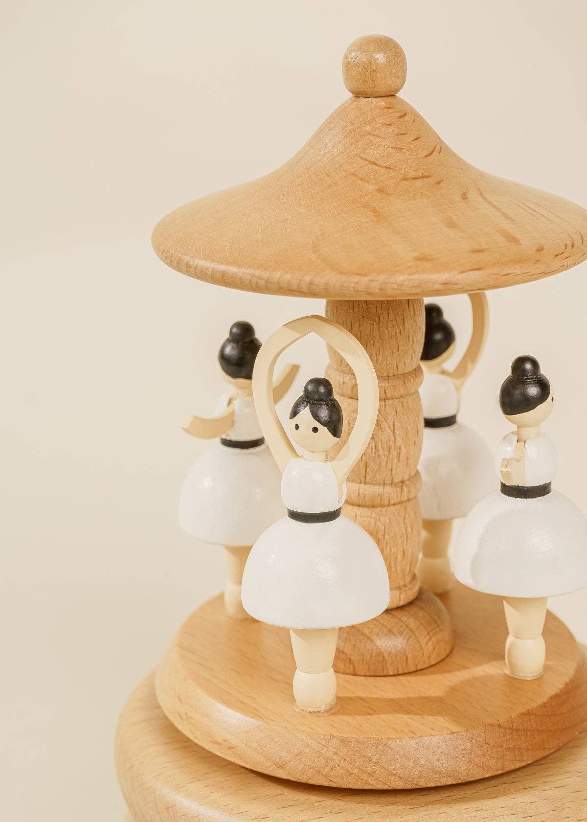 Boîte à musique en bois - Ballerines - myplayground