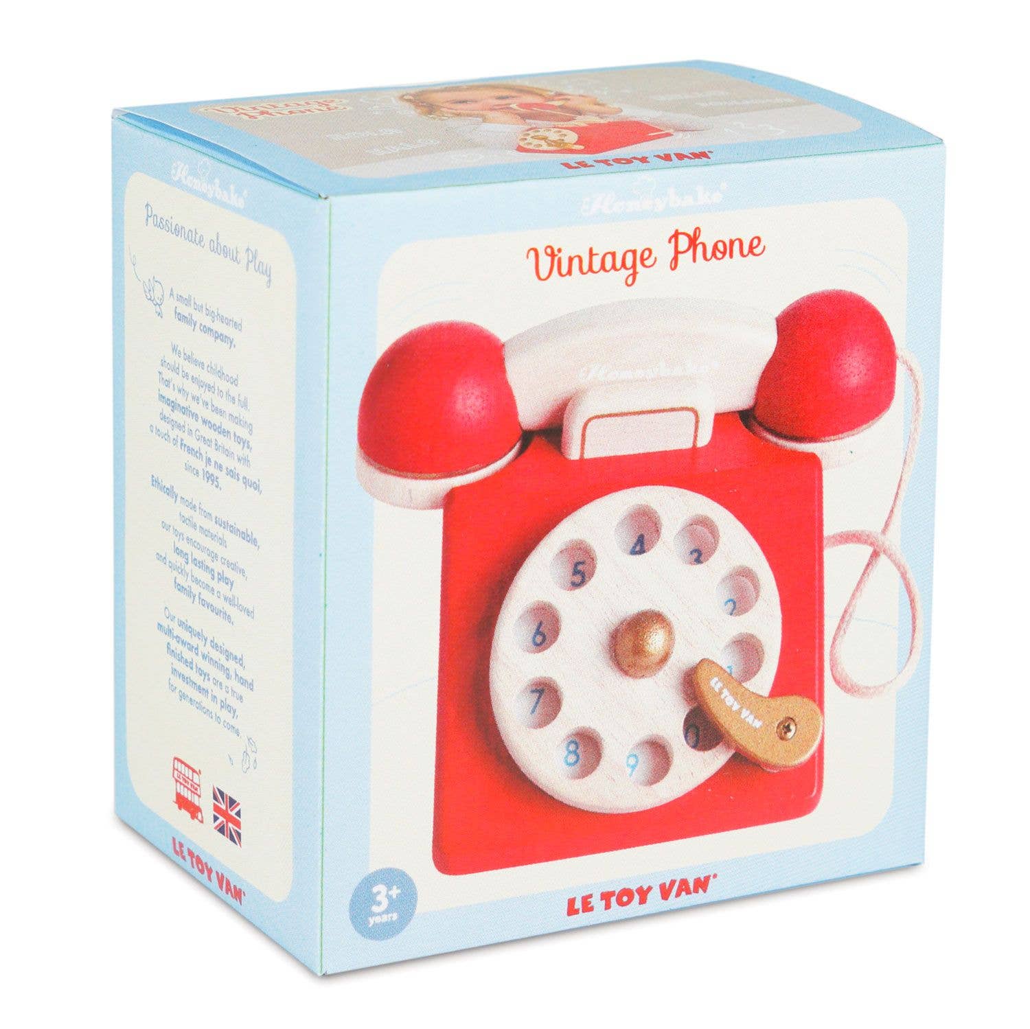 Téléphone vintage - Jeu éducatif enfant ( 2 ans et + ) - myplayground
