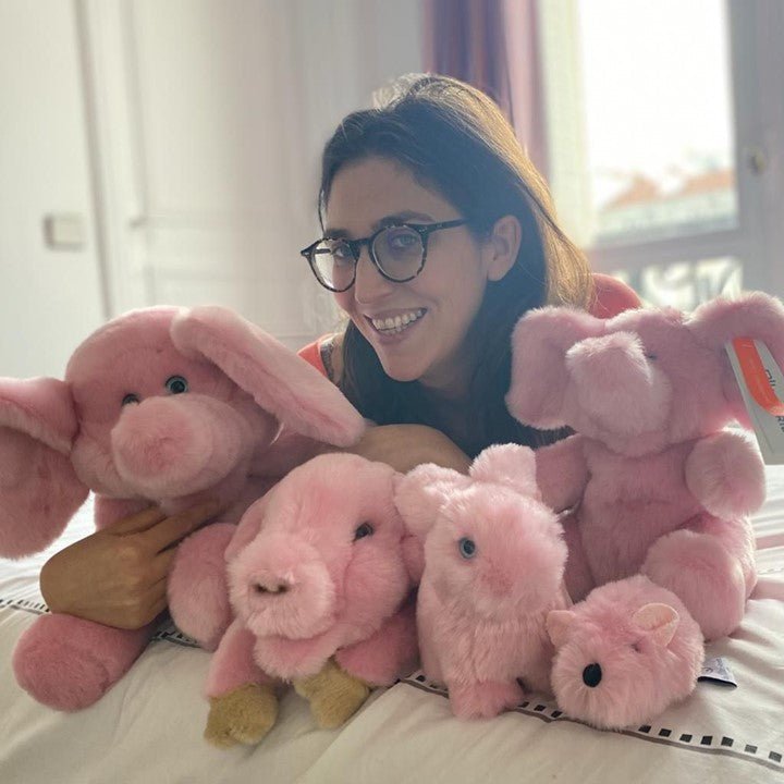Ma peluche Cochon Georges - La Pelucherie by LA PELUCHERIE