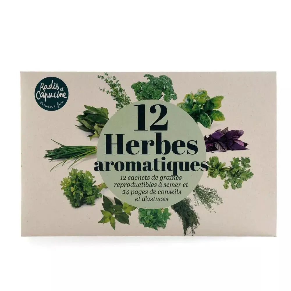 Enveloppe de 12 sachets - Aromates by Radis Et Capucine