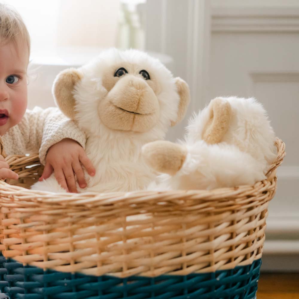 Ma peluche Singe Marcel - La Pelucherie - myplayground