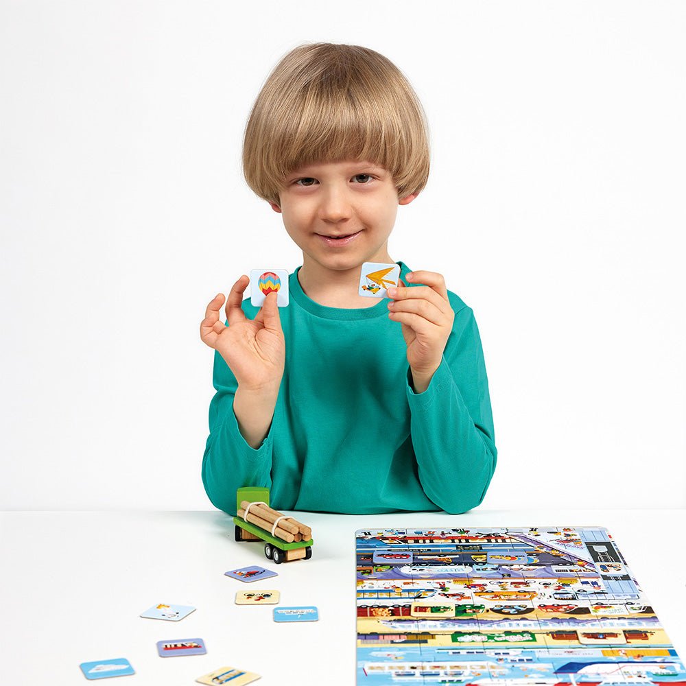 Puzzle Plus Transport - Banana Panda - myplayground