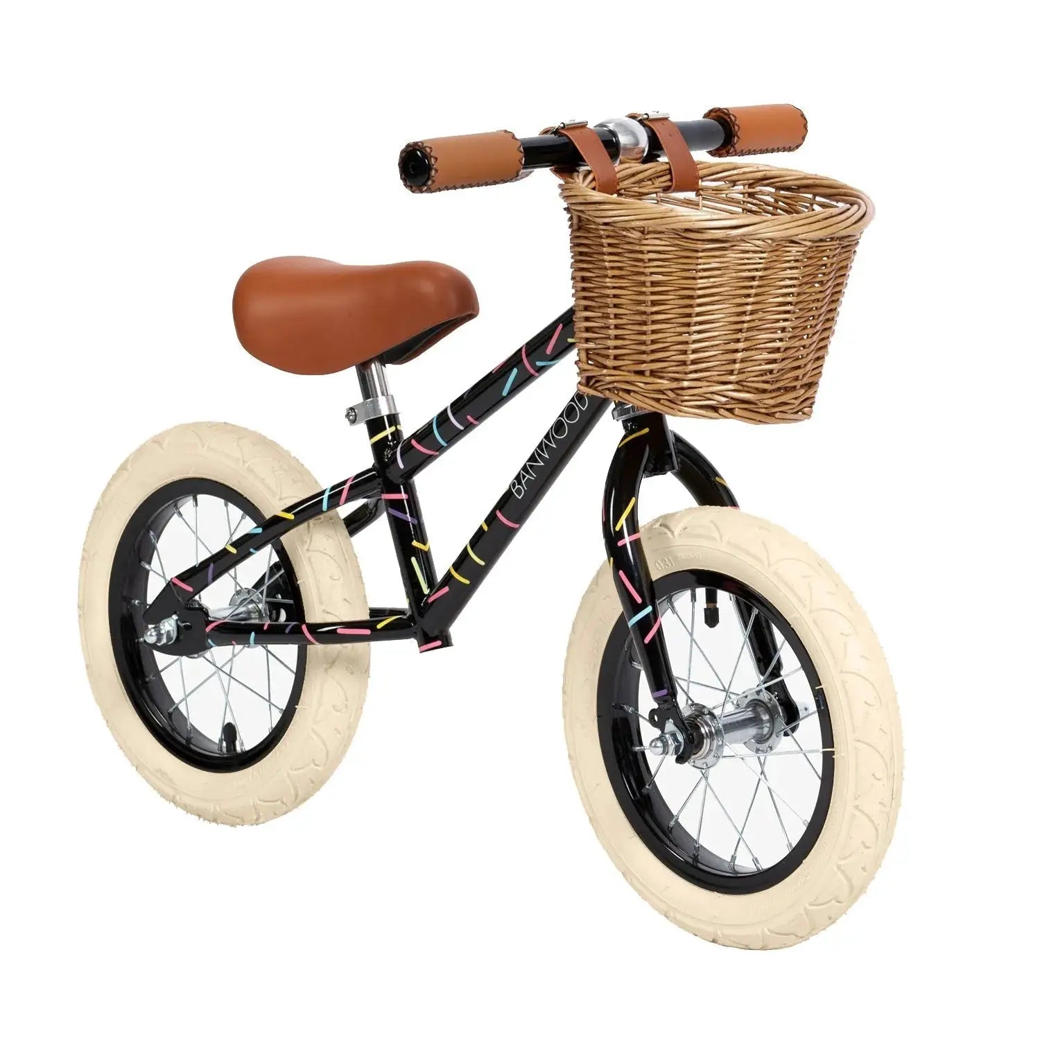 Draisienne - Allegra noir, jeu de motricité enfant, 3 à 5 ans - Banwood x Marest by Banwood