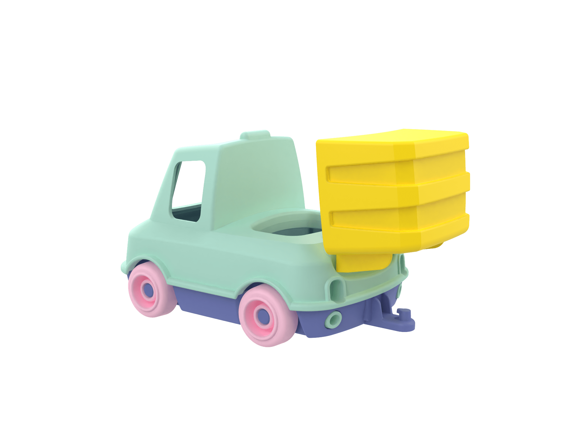 Mon premier camion boîte - 12 mois+ - Made in France by Le Jouet Simple