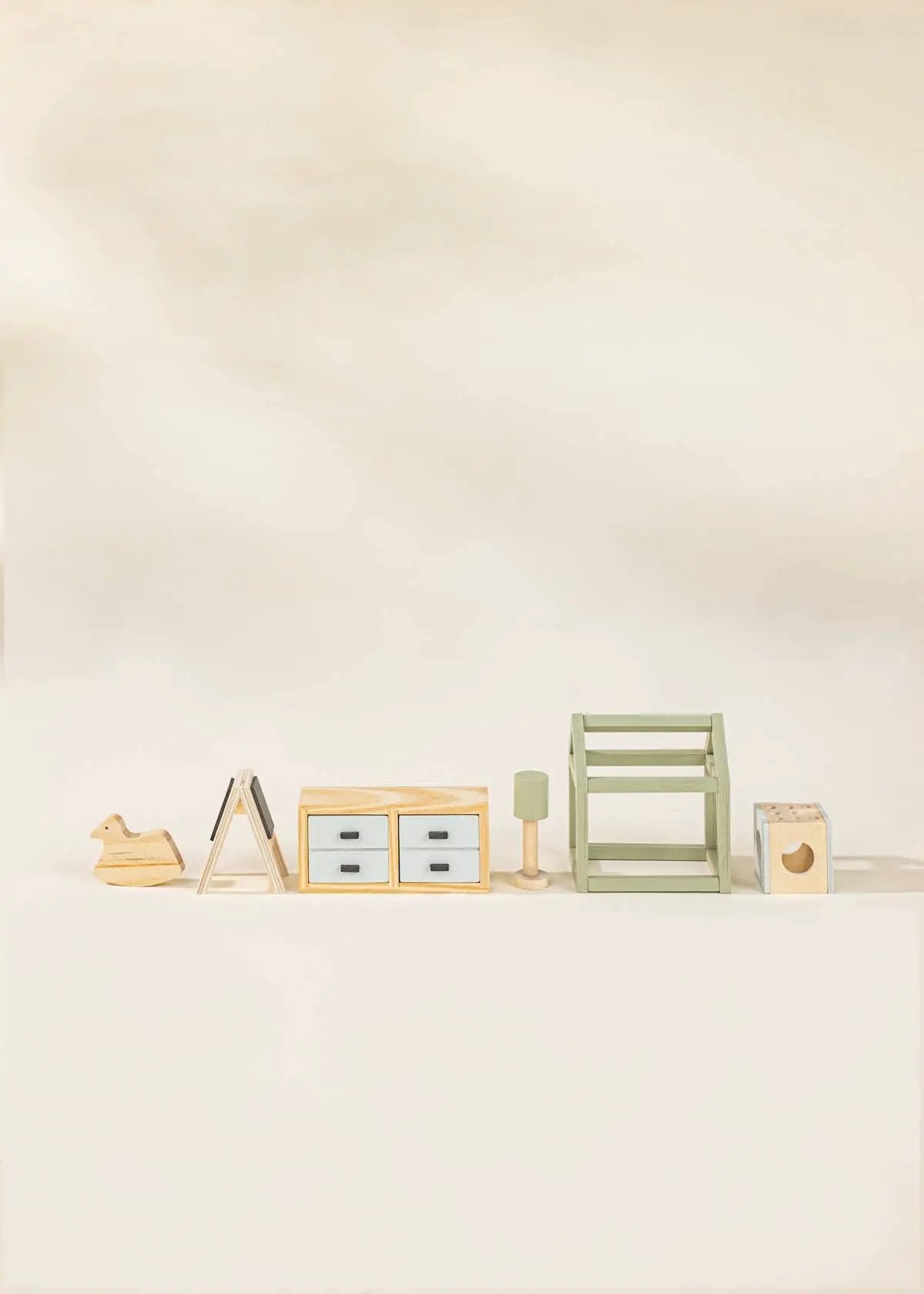 Meubles et accessoires de chambre d'enfant en bois pour maison de poupée - Coco Village by Coco Village