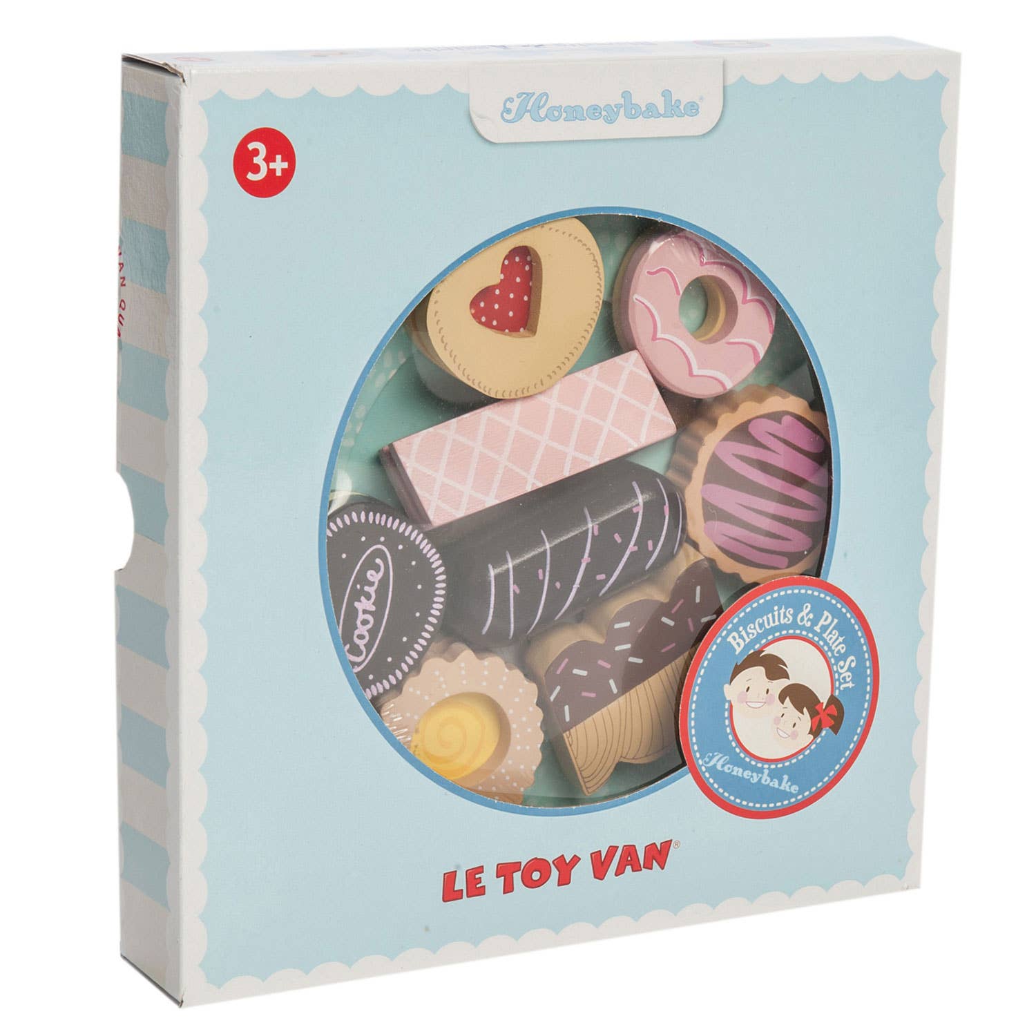 Set de biscuits et assiette - Jeu sensoriel enfant ( 2 ans et + ) - myplayground