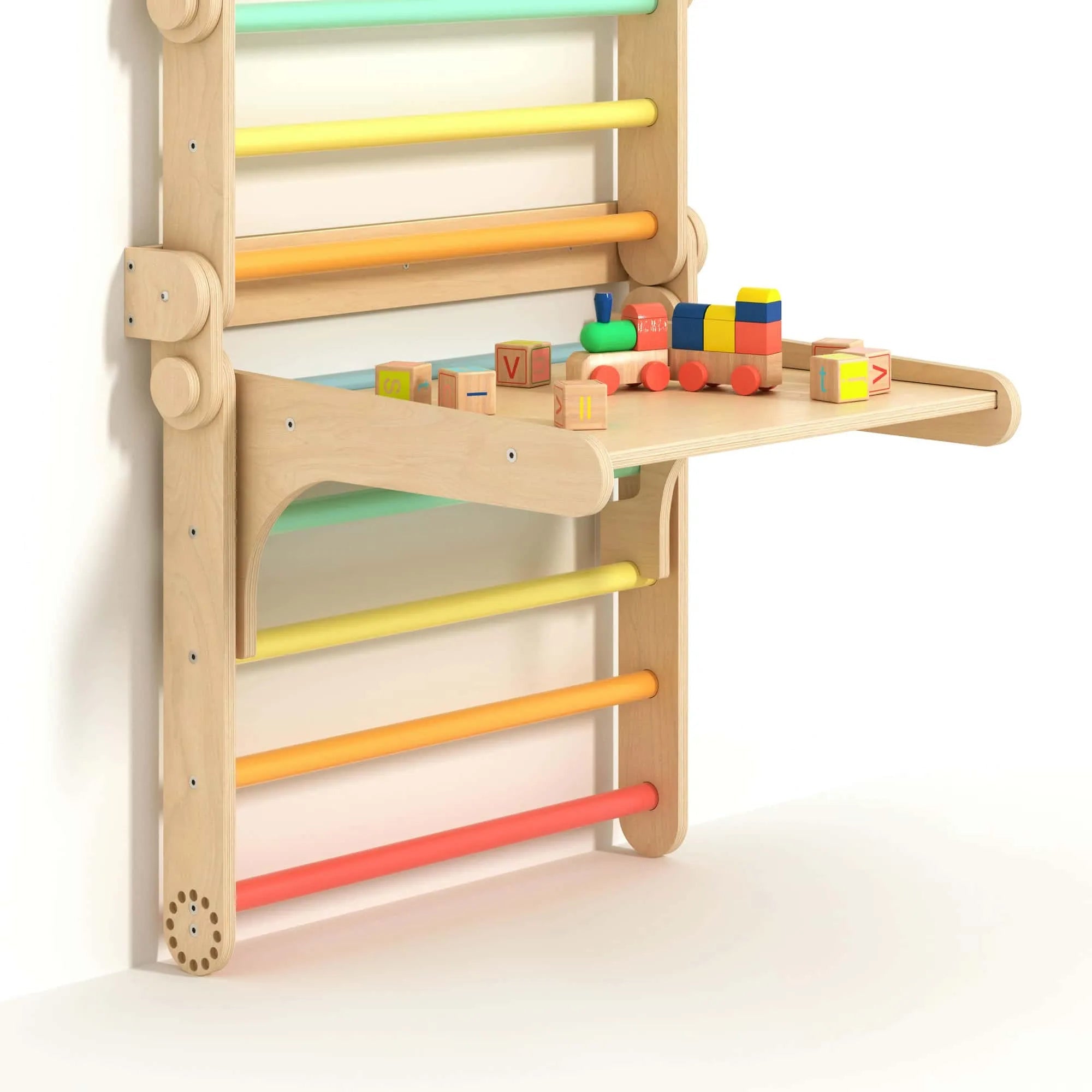 Tablette Amovible pour l'Ensemble d’Escalade - bois naturel, 18 à 24 mois - BusyKids - myplayground