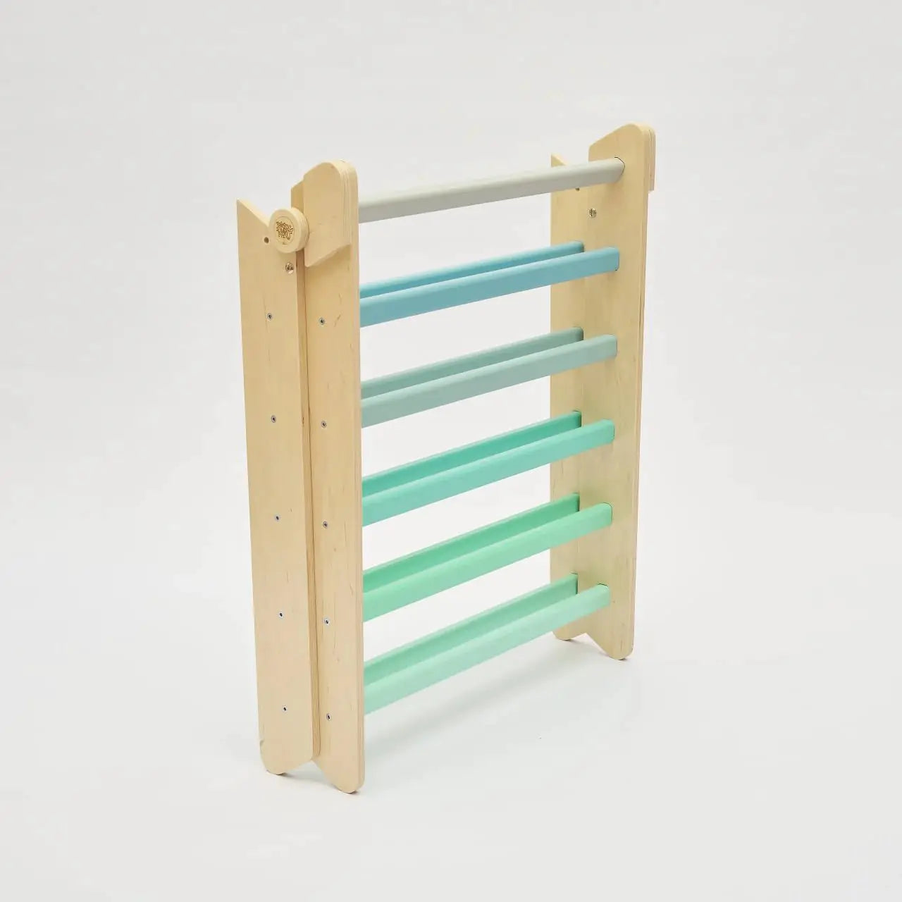 Triangle de Motricité Pikler - Menthe, bois natura, 12 mois - BusyKids by BusyKids