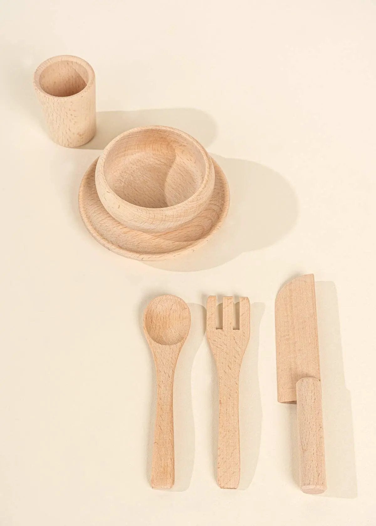 Ensemble de vaisselle en bois - Coco Village by Coco Village