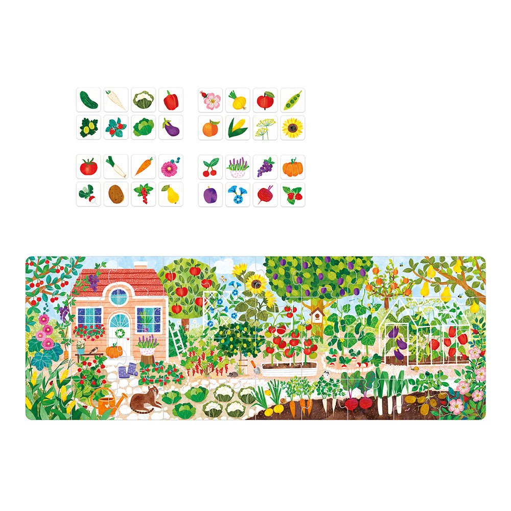 Puzzle + Jardin - Banana Panda - myplayground