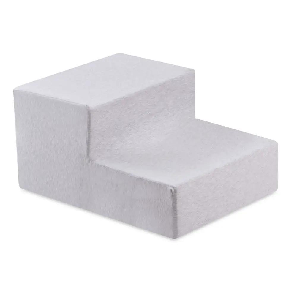 Terrain de jeu 3 éléments + dry pool 90x30 – gris clair smart (+200 balles : perle, argent, bleu clair) , aire de jeux – Plush Nest by Misioo