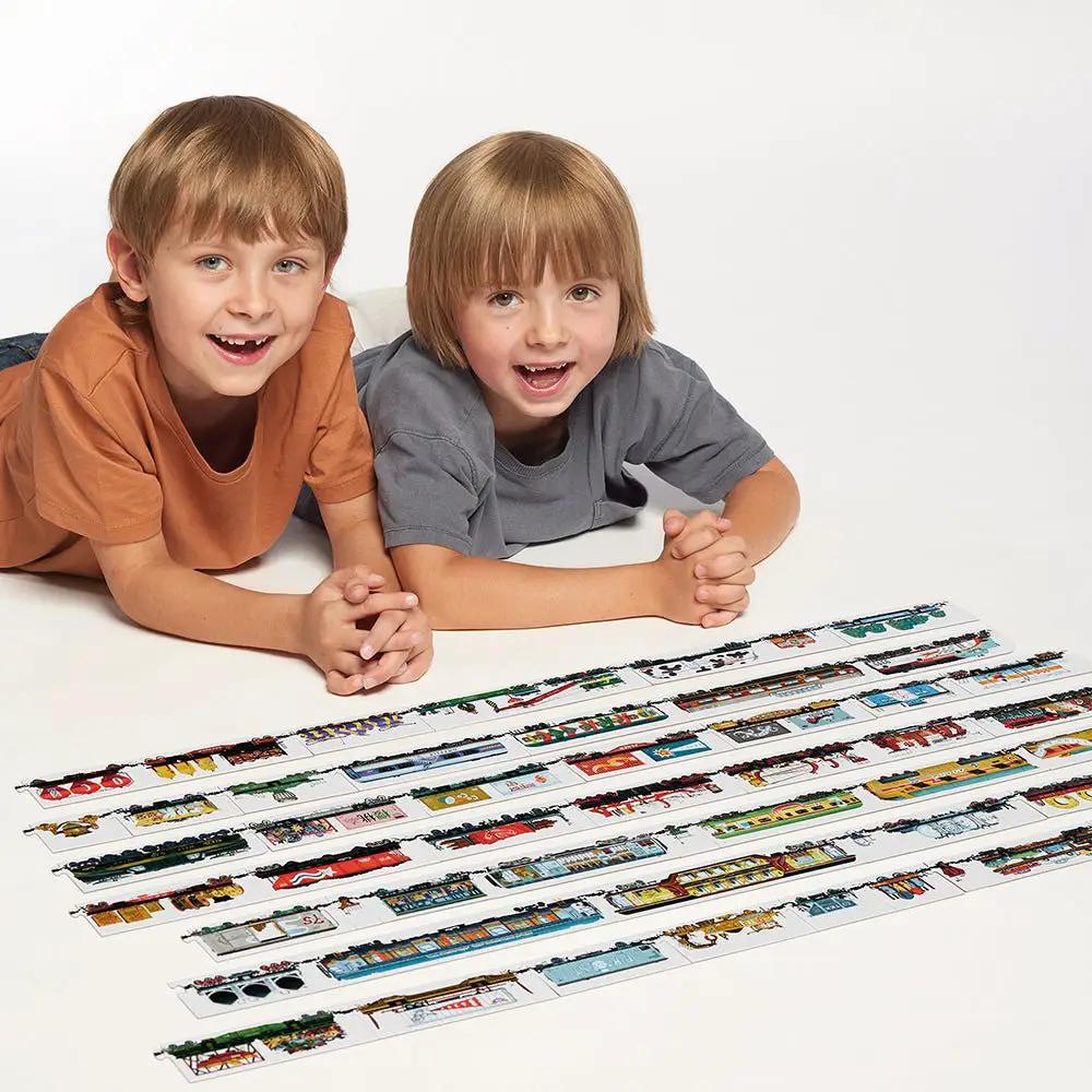 Puzzle Trains Mix et Match - Banana Panda by Banana Panda