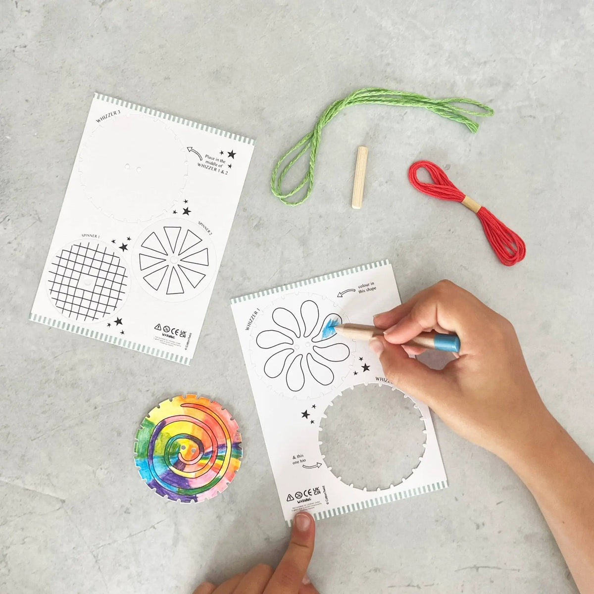 Fabriquez vos propres jouets rotatifs by Cotton Twist