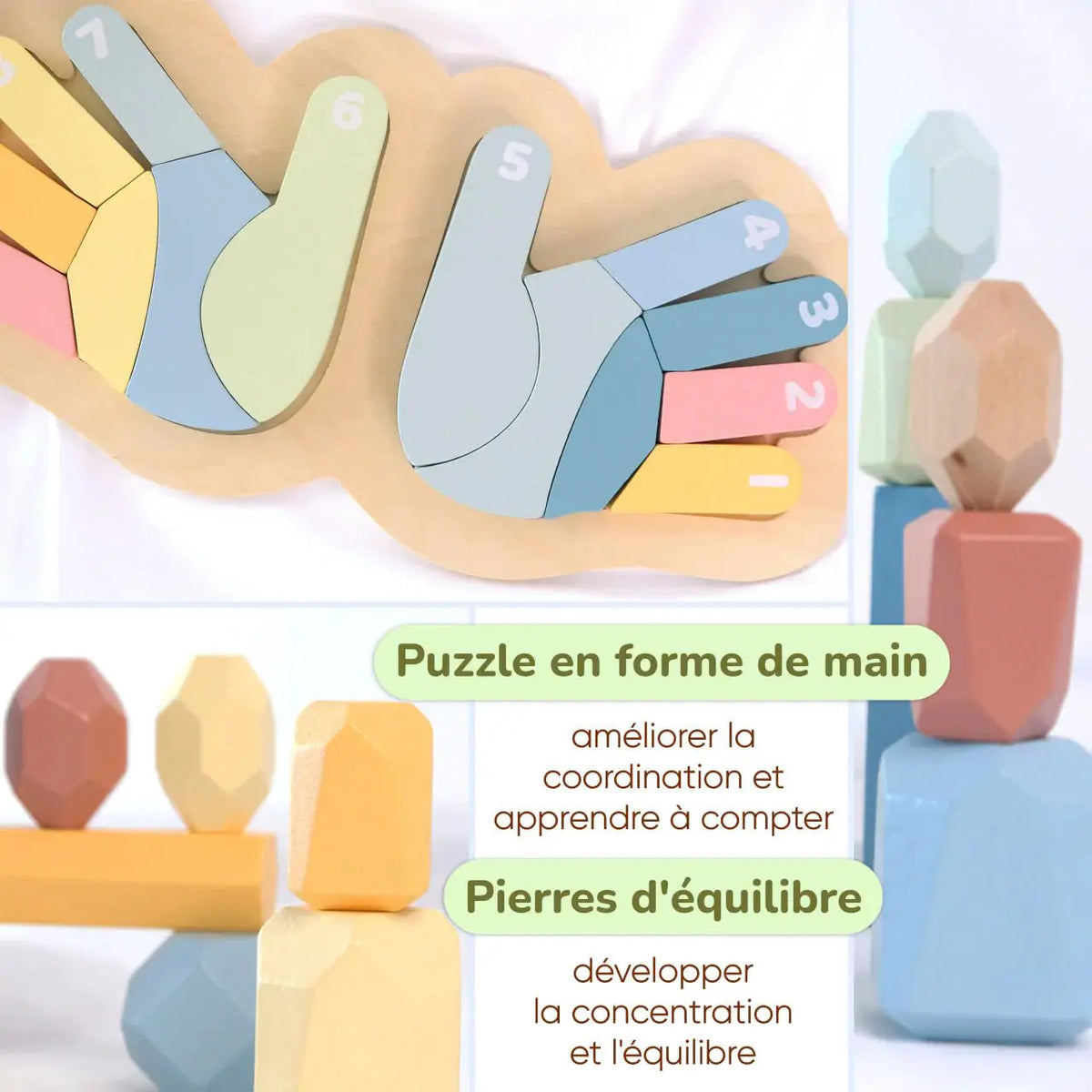Coffret de Jeu Montessori pour les enfants - 36 mois et + - BusyKids by BusyKids
