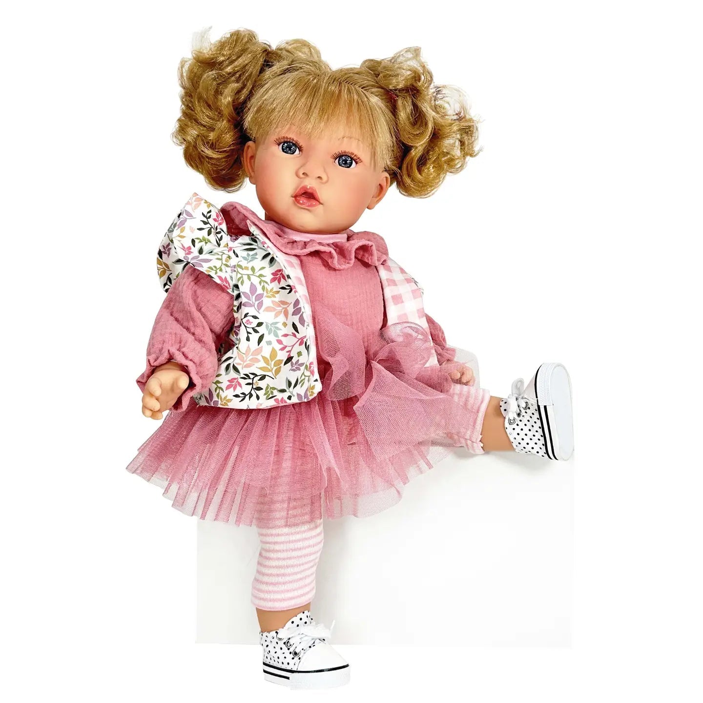 Poupée Susette Blossom couettes - Nines Artesanals - myplayground