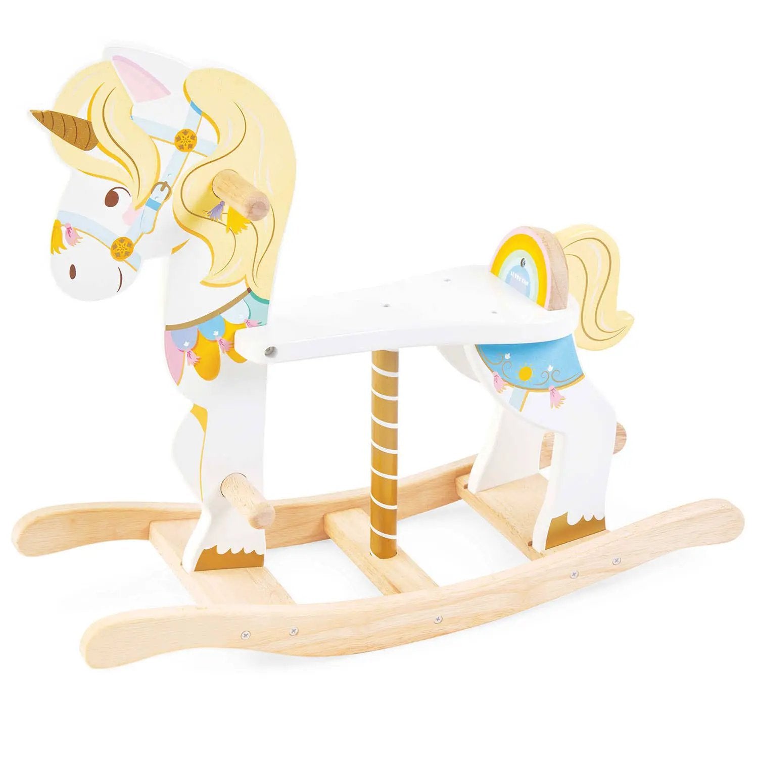 Cheval à bascule Unicorn - Jeu sensoriel enfant by Le Toy Van