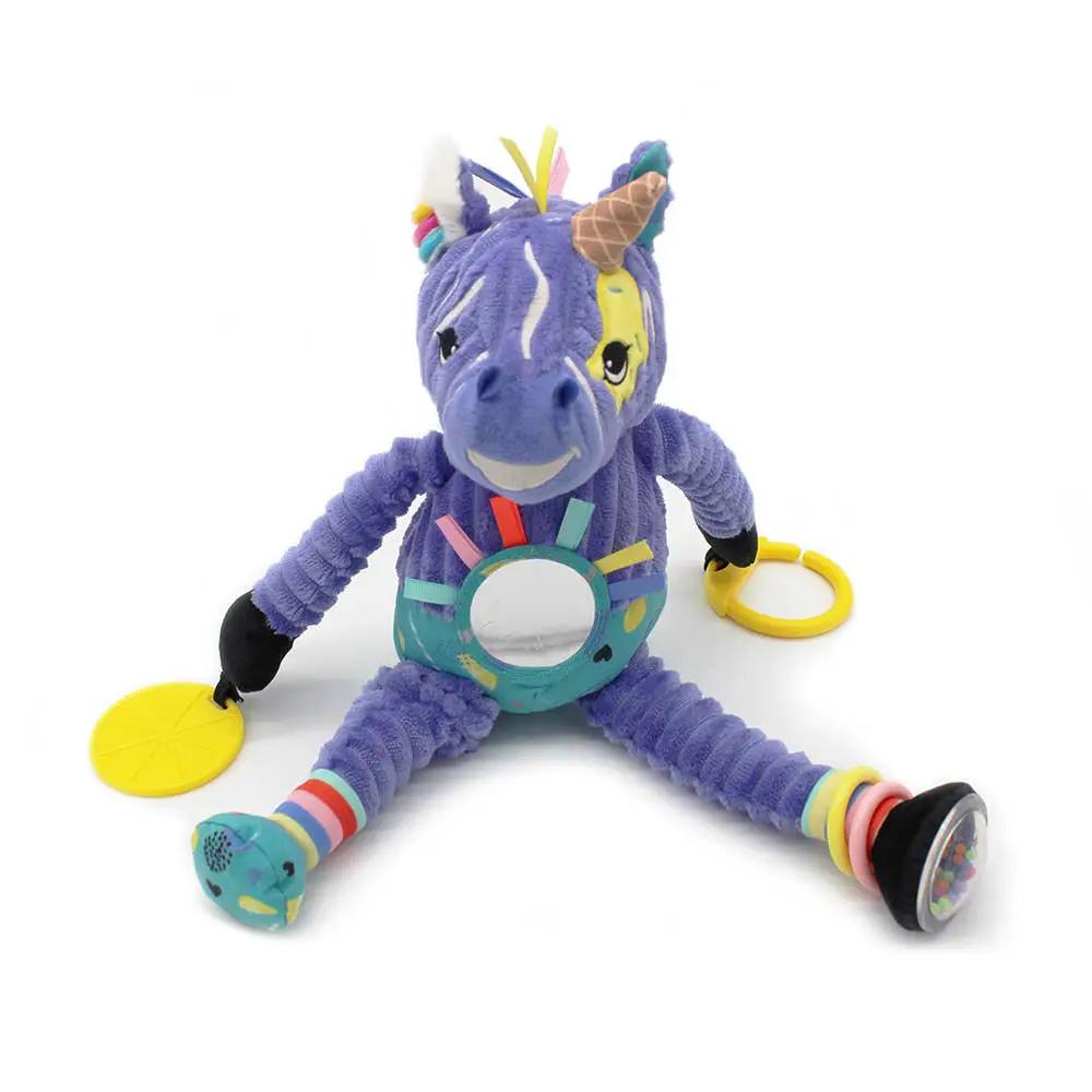 Peluche d'Activité à Emporter Kiprokos le Zèbre - Les Déglingos, France by Les Déglingos, France