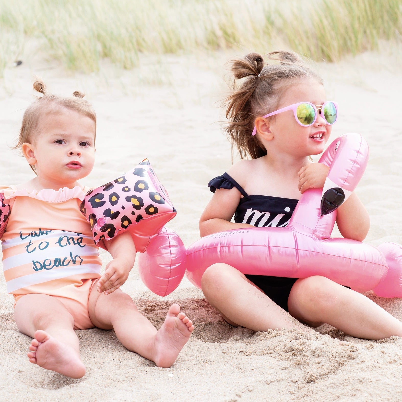 Bouée Flamant Rose - 95 cm - Swim Essentials - myplayground