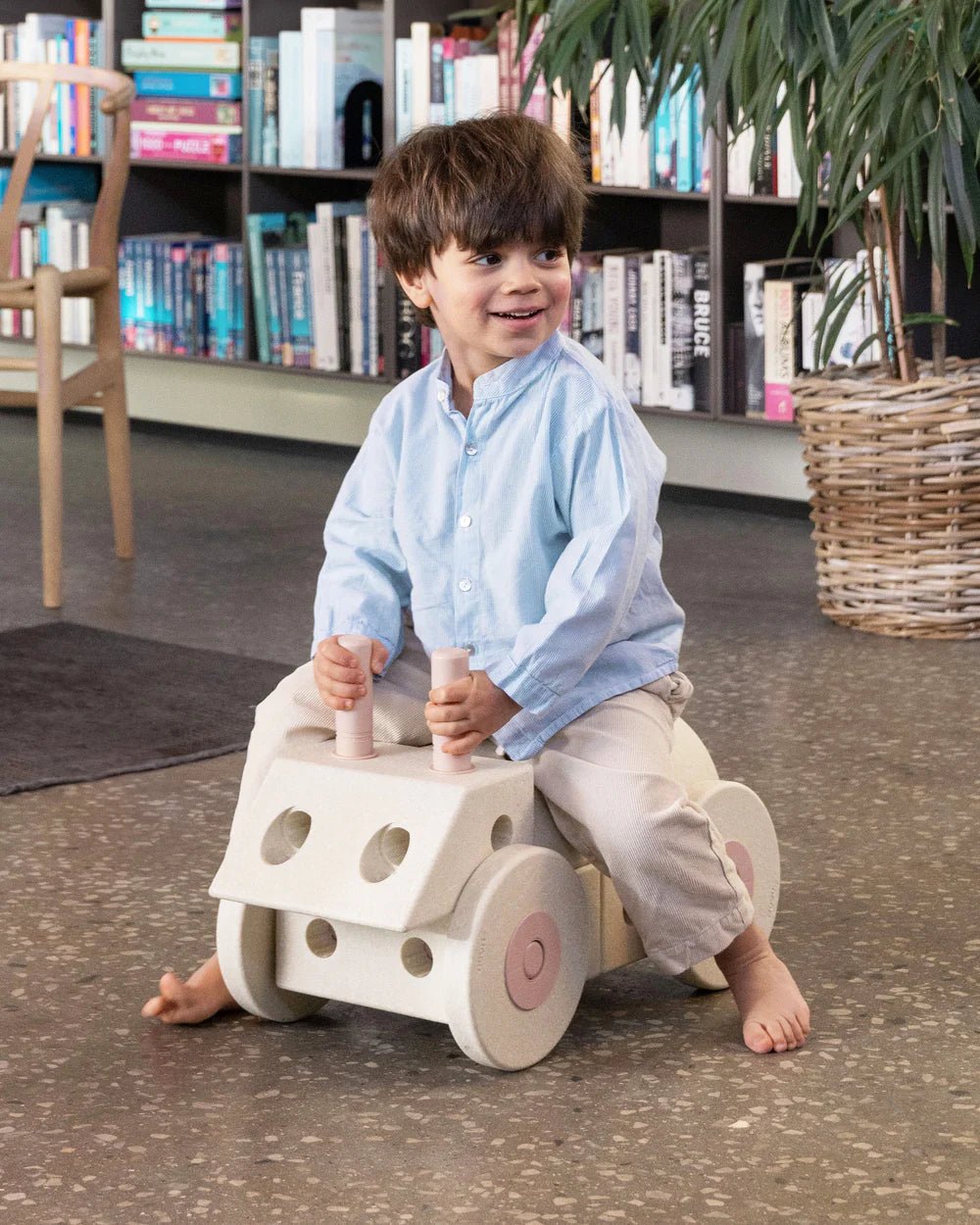 4x roues en mousse - Soft Rose - Modu - myplayground