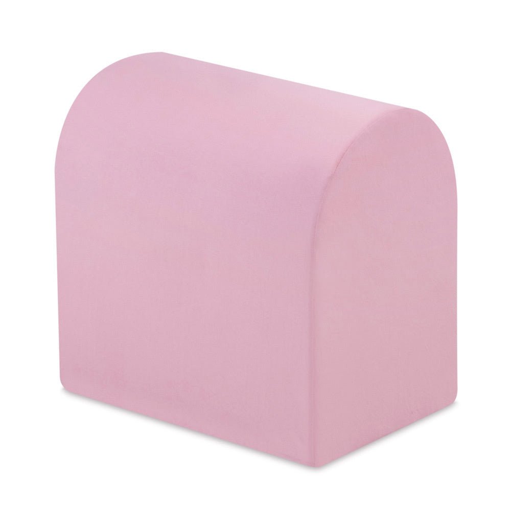 Mini terrain de jeu – Rose smart, bassin et 100 balles (perle, rose, argent) – Plush Nest - myplayground