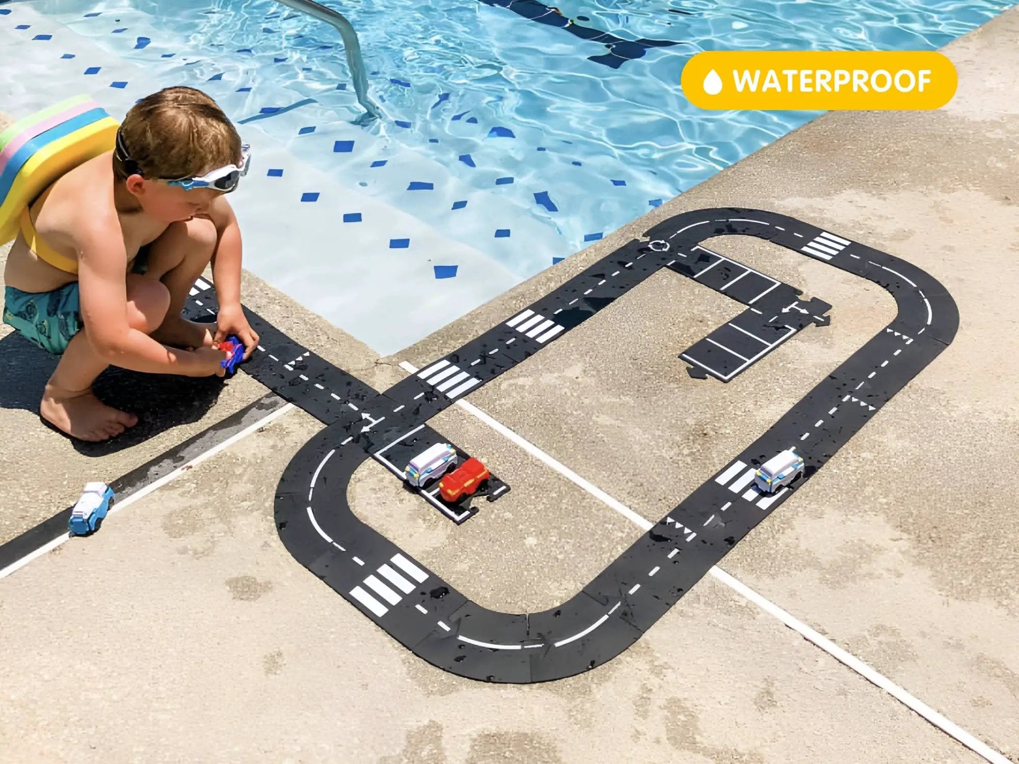 Ensemble de jouets flexibles extra large - Roi de la route by Waytoplay Toys - The Netherlands