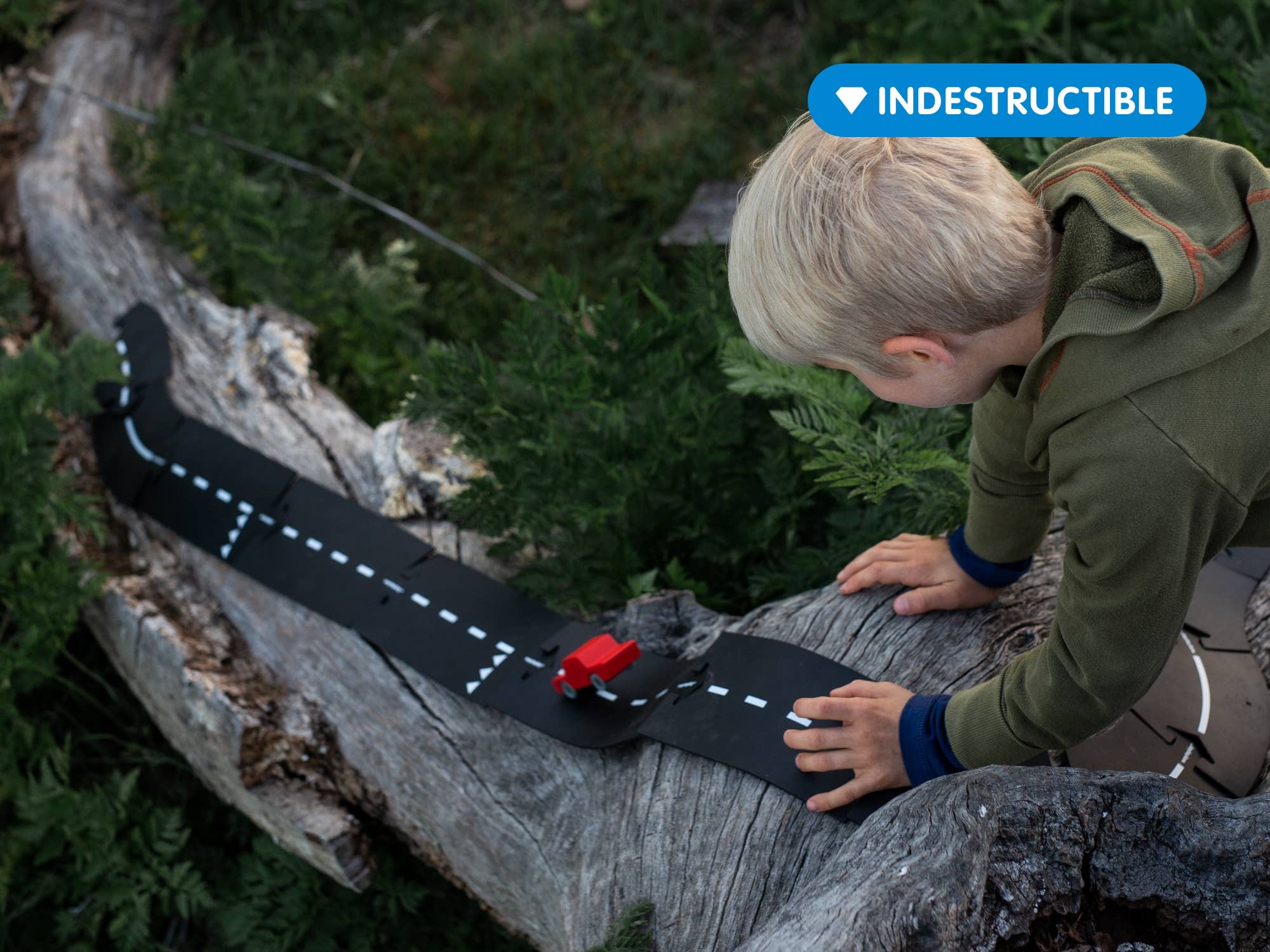 Ensemble de route de jouet flexible moyen - Expressway by Waytoplay Toys - The Netherlands