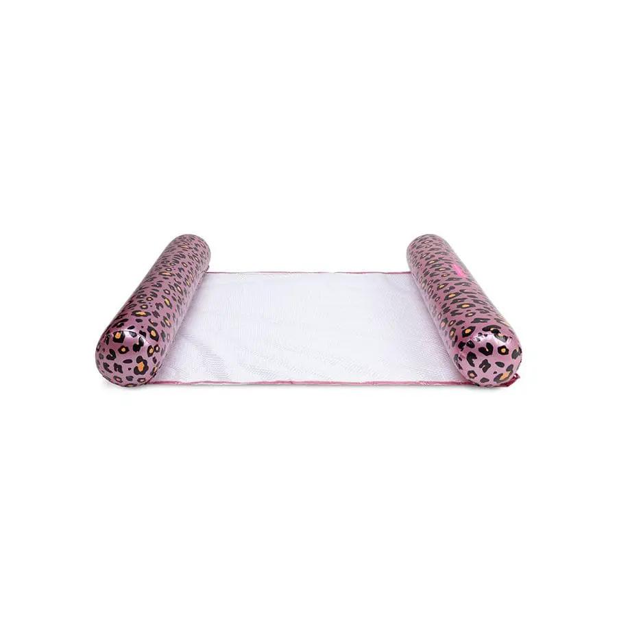 Hamac flottant - imprimé léopard rose gold, gonflable - Swim Essentials by Swim Essentials